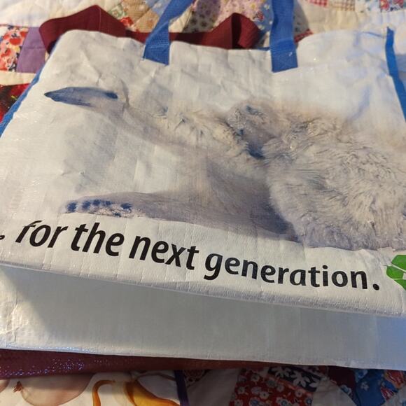 Lot of Eleven Grocery Bags Different Designs and Sizes - Picture 6 of 6